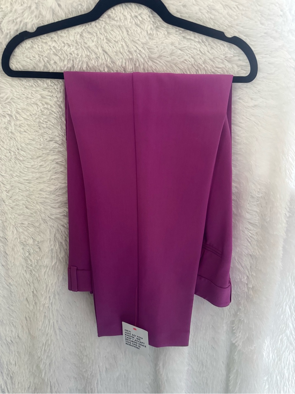 ASOS Purple Double-Breasted Blazer and Pants Matching Set - Picture 5 of 11